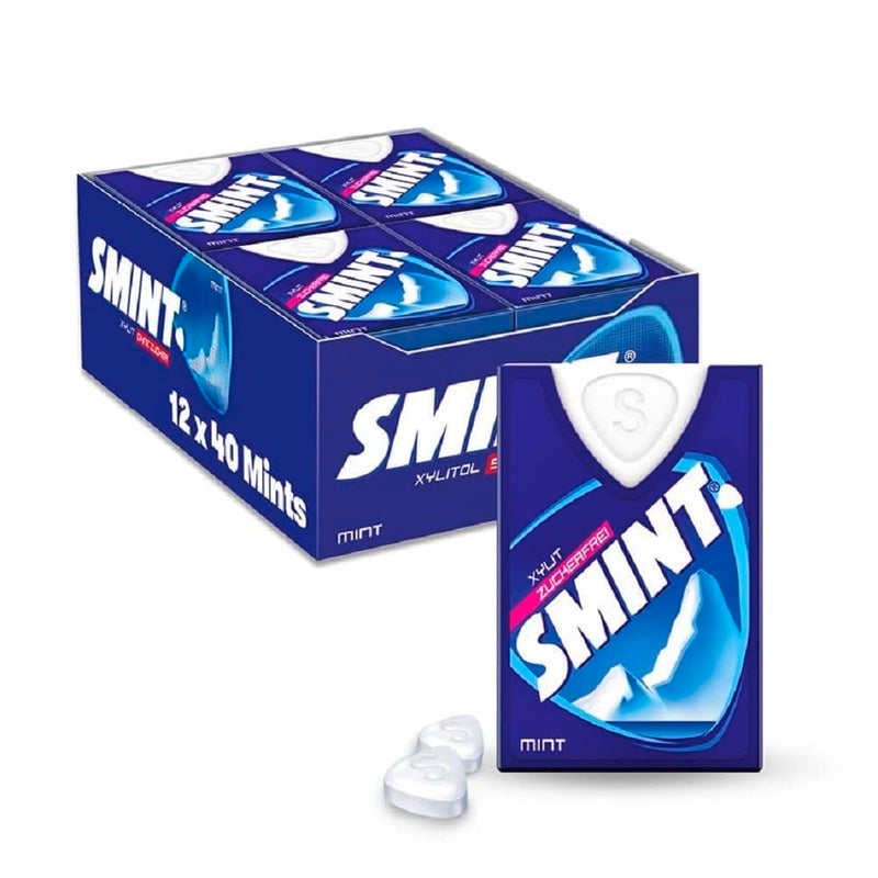 Smint Dental Mint Flavour Sugar Free with Xylitol 8g. (12 Matches Box) - Image 1
